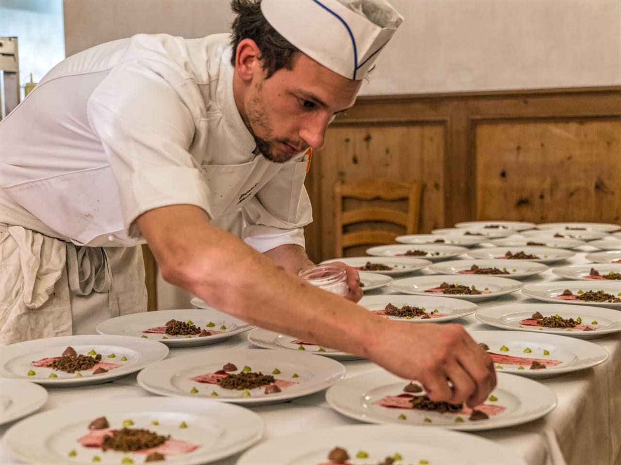 La cucina del Ristorante Albrici