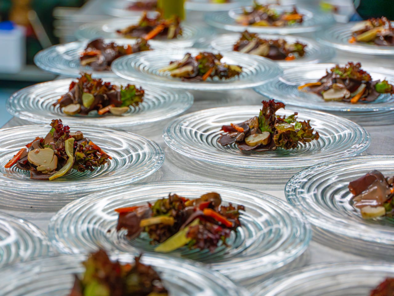 La preparazione dell'antipasto